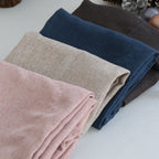 Cotton Linen Laundry Bag with Waterproof Coating – Drawstring Storage Sack