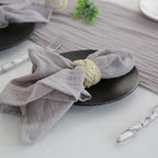 Cotton Table Napkins – Soft, Absorbent & Reusable, Set of 4