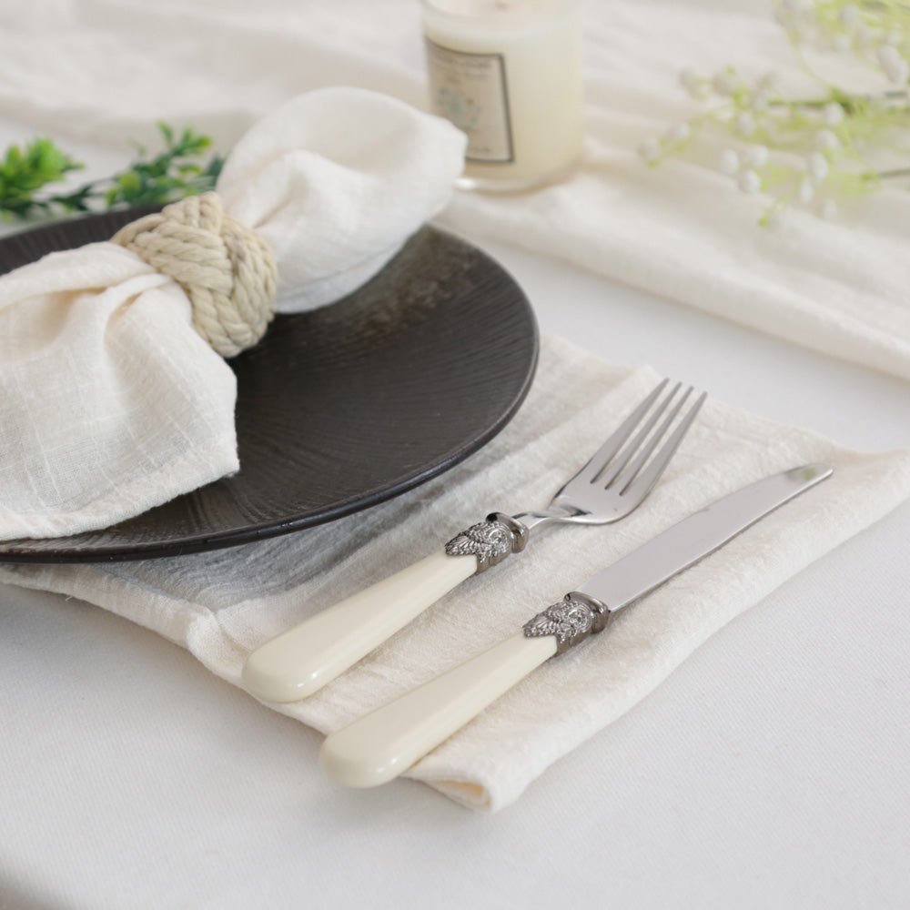 Cotton Table Napkins – Soft, Absorbent & Reusable, Set of 4