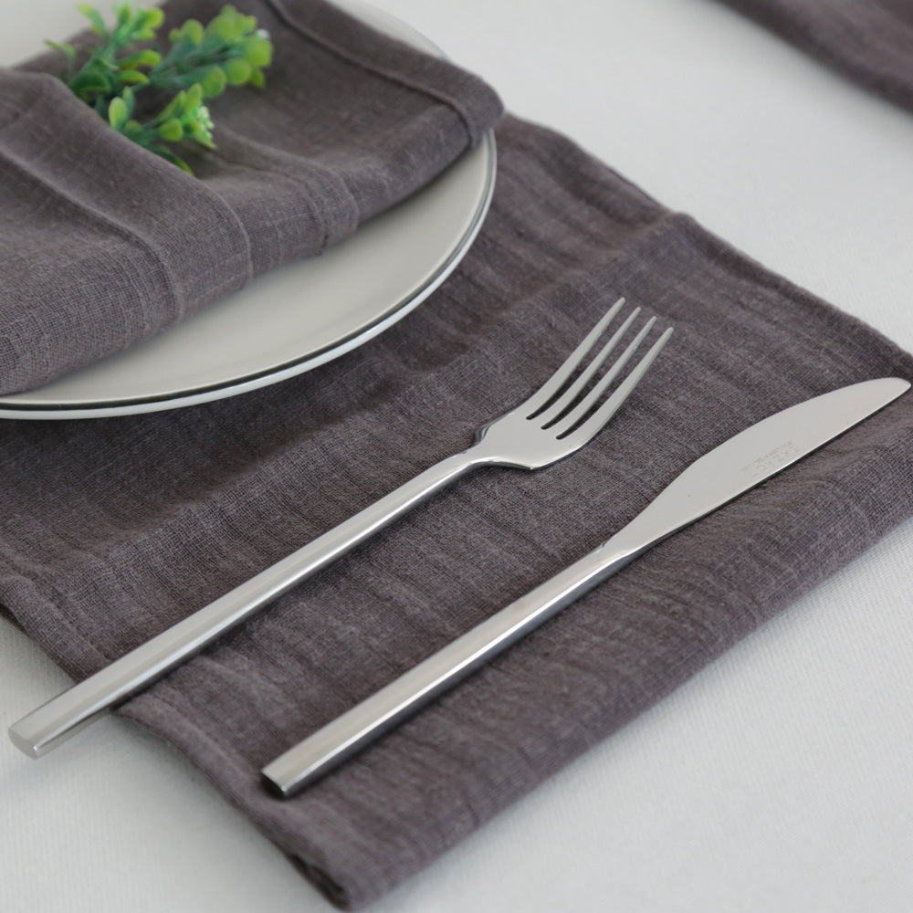 Cotton Table Napkins – Soft, Absorbent & Reusable, Set of 4