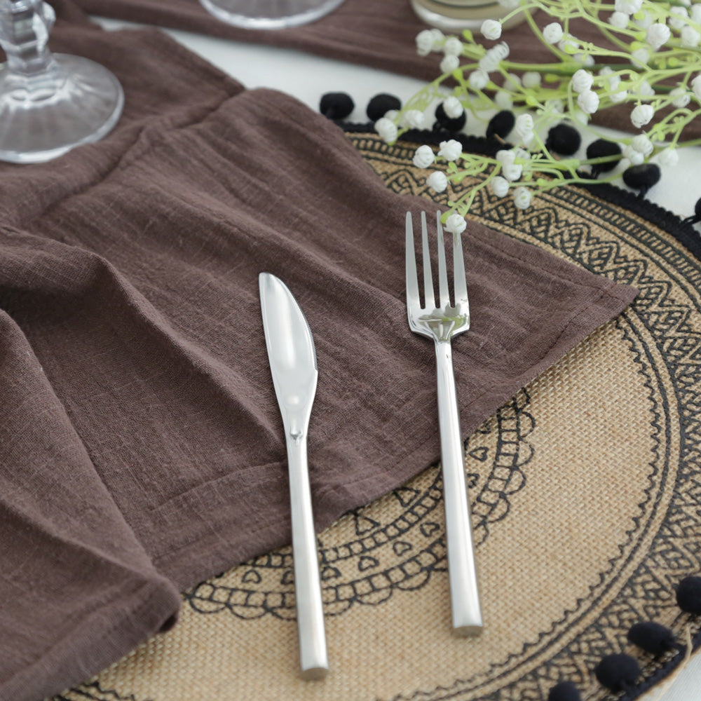 Cotton Table Napkins – Soft, Absorbent & Reusable, Set of 4