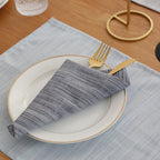 Natural Cotton Linen Placemats – Set of 4, 30 × 40 cm