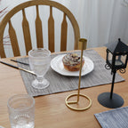 Natural Cotton Linen Placemats – Set of 4, 30 × 40 cm