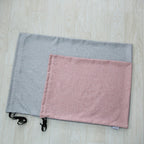 Cotton Linen Laundry Bag with Waterproof Coating – Drawstring Storage Sack